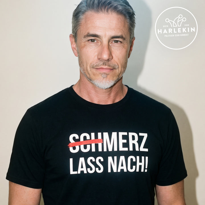 PREMIUM SHIRT BUBEN • (SCH)MERZ LASS NACH! - dunkel