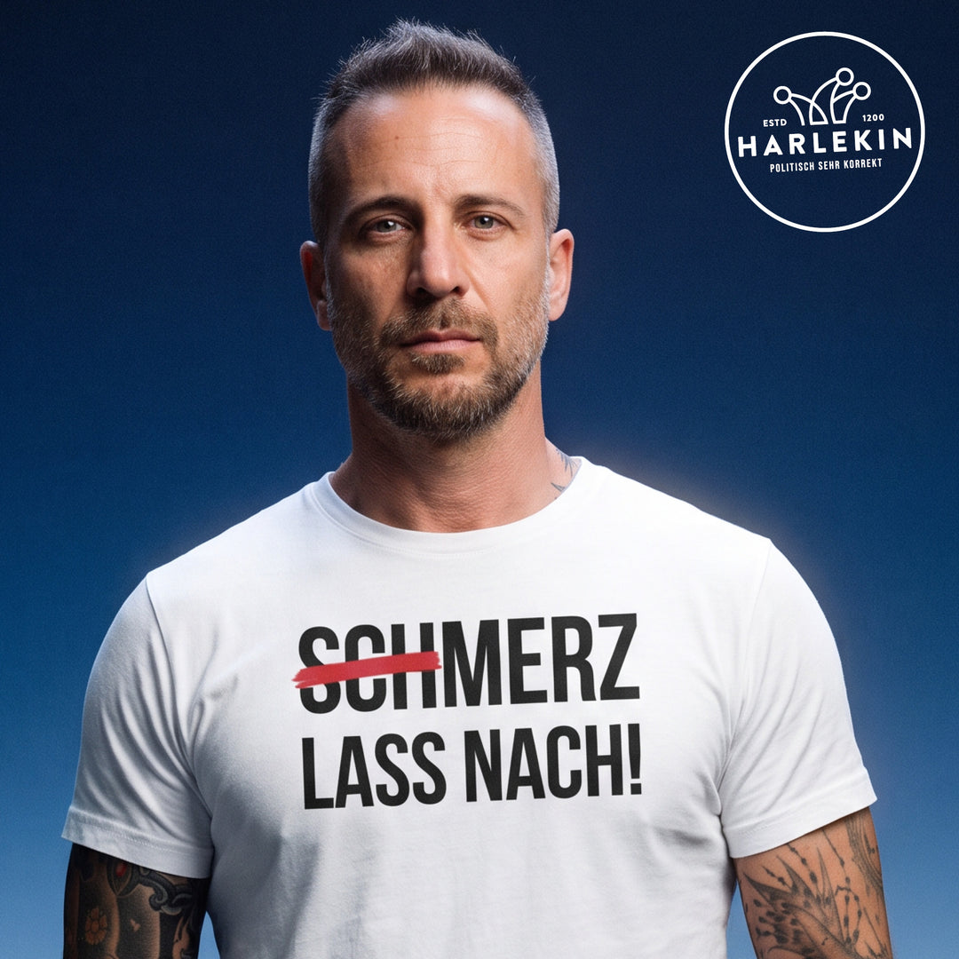 PREMIUM SHIRT BUBEN • (SCH)MERZ LASS NACH! - hell