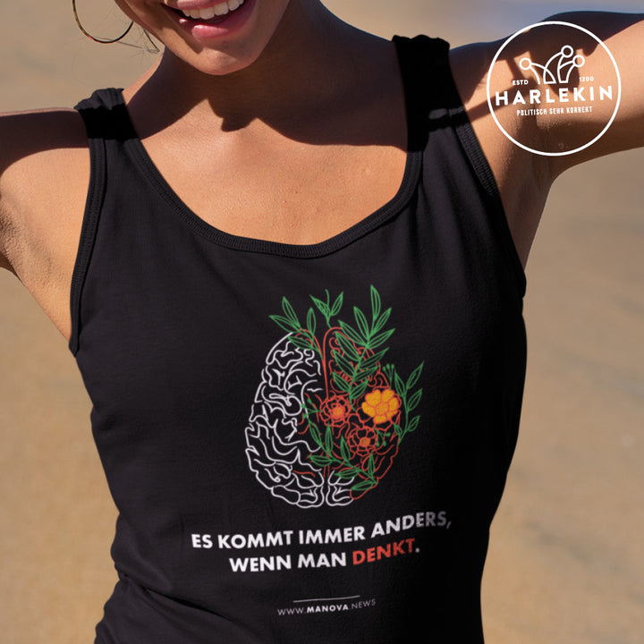 ORGANIC TANK TOP MÄDELS • MANOVA: ES KOMMT IMMER ANDERS