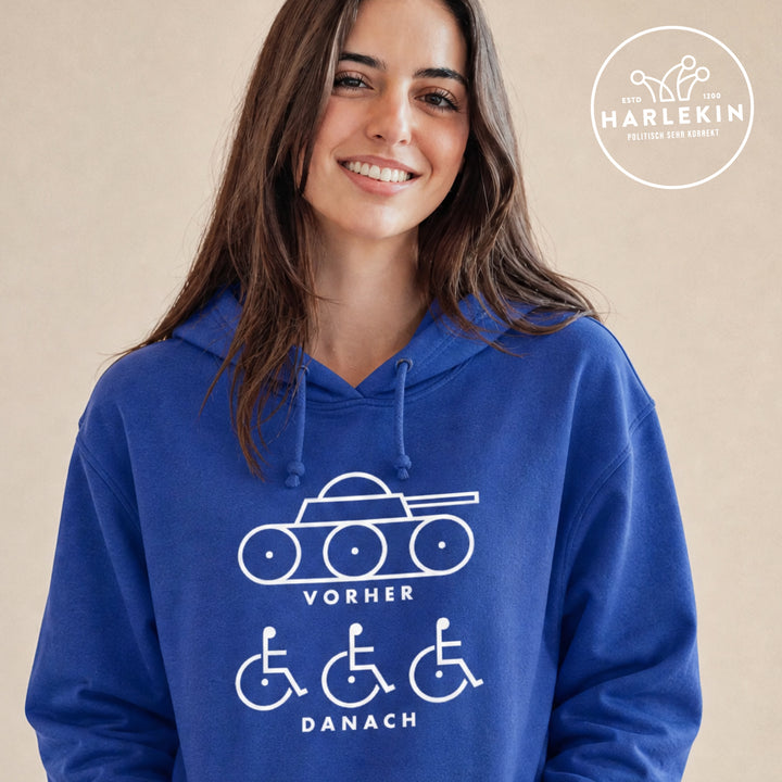 HOODIE MÄDELS • KRIEGSTÜCHTIG - VORHER & DANACH