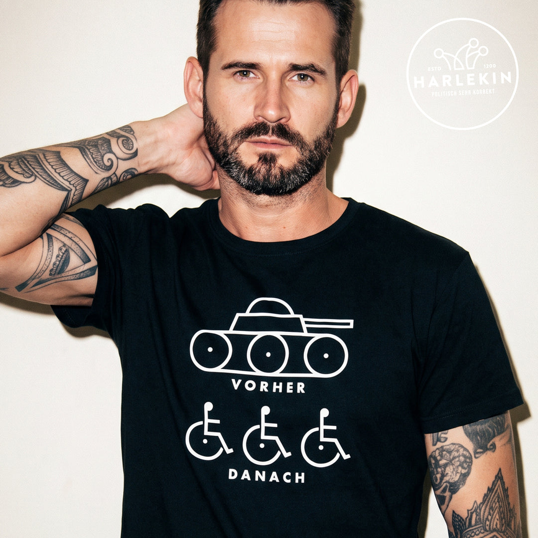 PREMIUM SHIRT BUBEN • KRIEGSTÜCHTIG - VORHER & DANACH