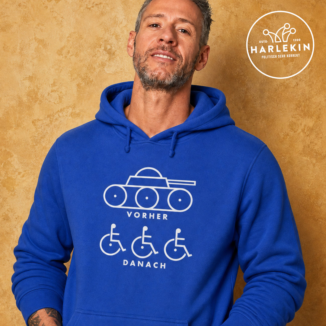 HOODIE BUBEN • KRIEGSTÜCHTIG - VORHER & DANACH