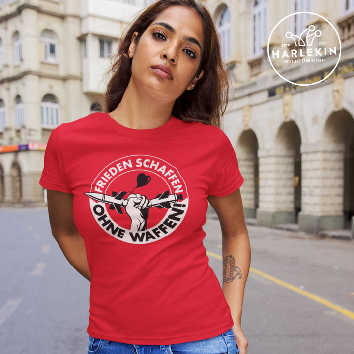 PREMIUM SHIRT MÄDELS • FRIEDEN SCHAFFEN OHNE WAFFEN!