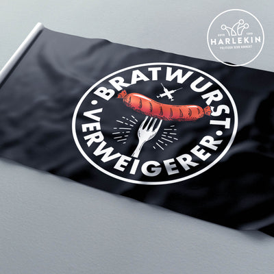 FLAGGE / SCHWENKFAHNE • BRATWURST-VERWEIGERER