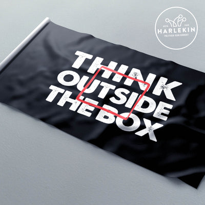 FLAGGE / SCHWENKFAHNE • THINK OUTSIDE THE BOX