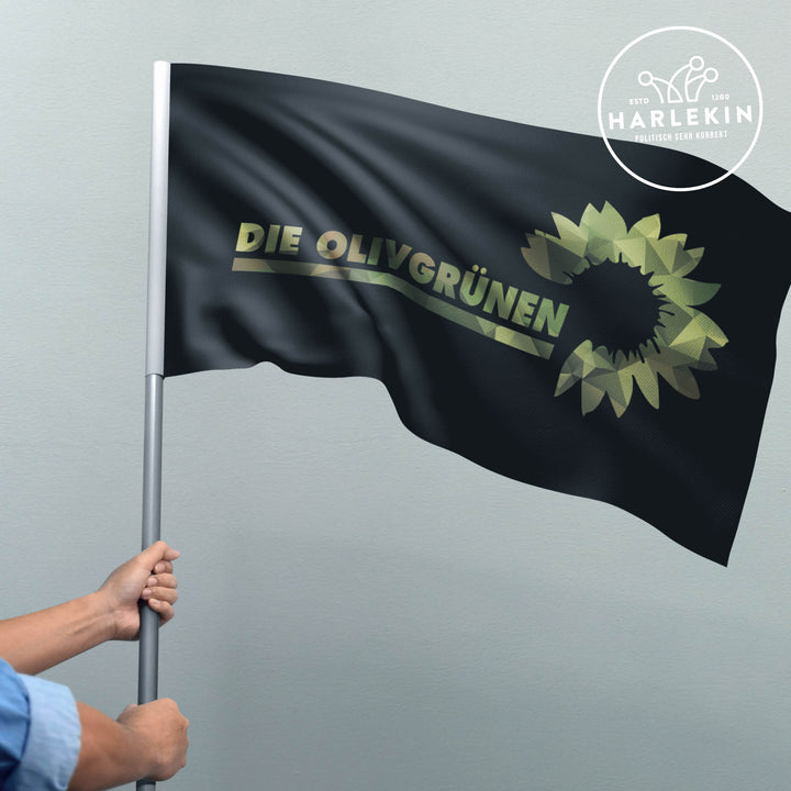 FLAGGE / SCHWENKFAHNE • DIE OLIVGRÜNEN