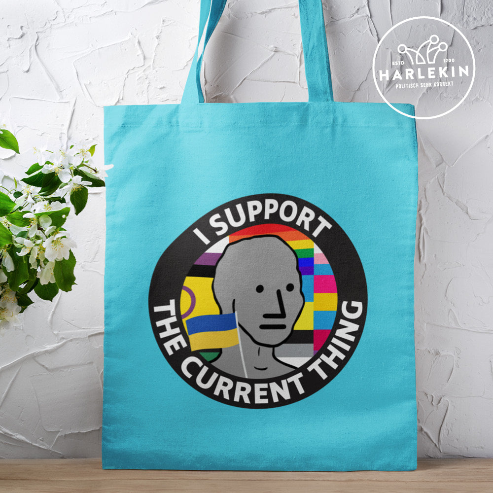 STOFFTASCHE • GRATISMUT: I SUPPORT THE CURRENT THING