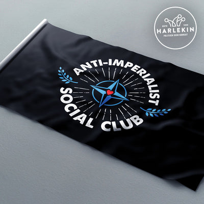 FREIE LINKE FLAGGE / SCHWENKFAHNE • ANTI-IMPERIALIST SOCIAL CLUB