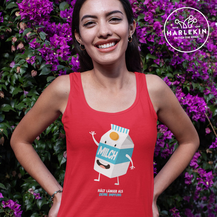TANK TOP MÄDELS • MILCH HÄLT LÄNGER ALS DEINE IMPFUNG