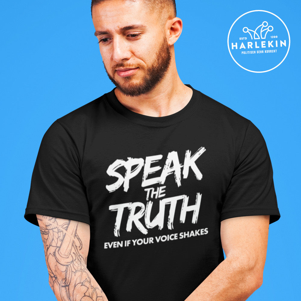 ORGANIC SHIRT BUBEN • SPEAK THE TRUTH