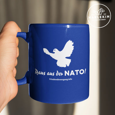 FRIEDENSBEWEGUNG.INFO TASSE • RAUS AUS DER NATO