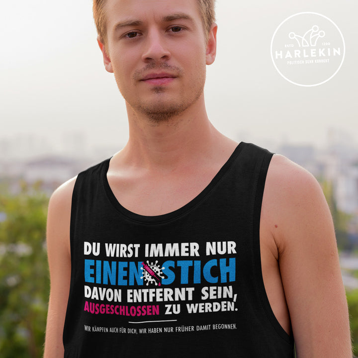 TANK TOP BUBEN • DU WIRST IMMER NUR EINEN STICH ENTFERNT SEIN