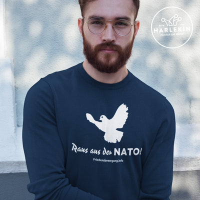 FRIEDENSBEWEGUNG.INFO SWEATER BUBEN • RAUS AUS DER NATO