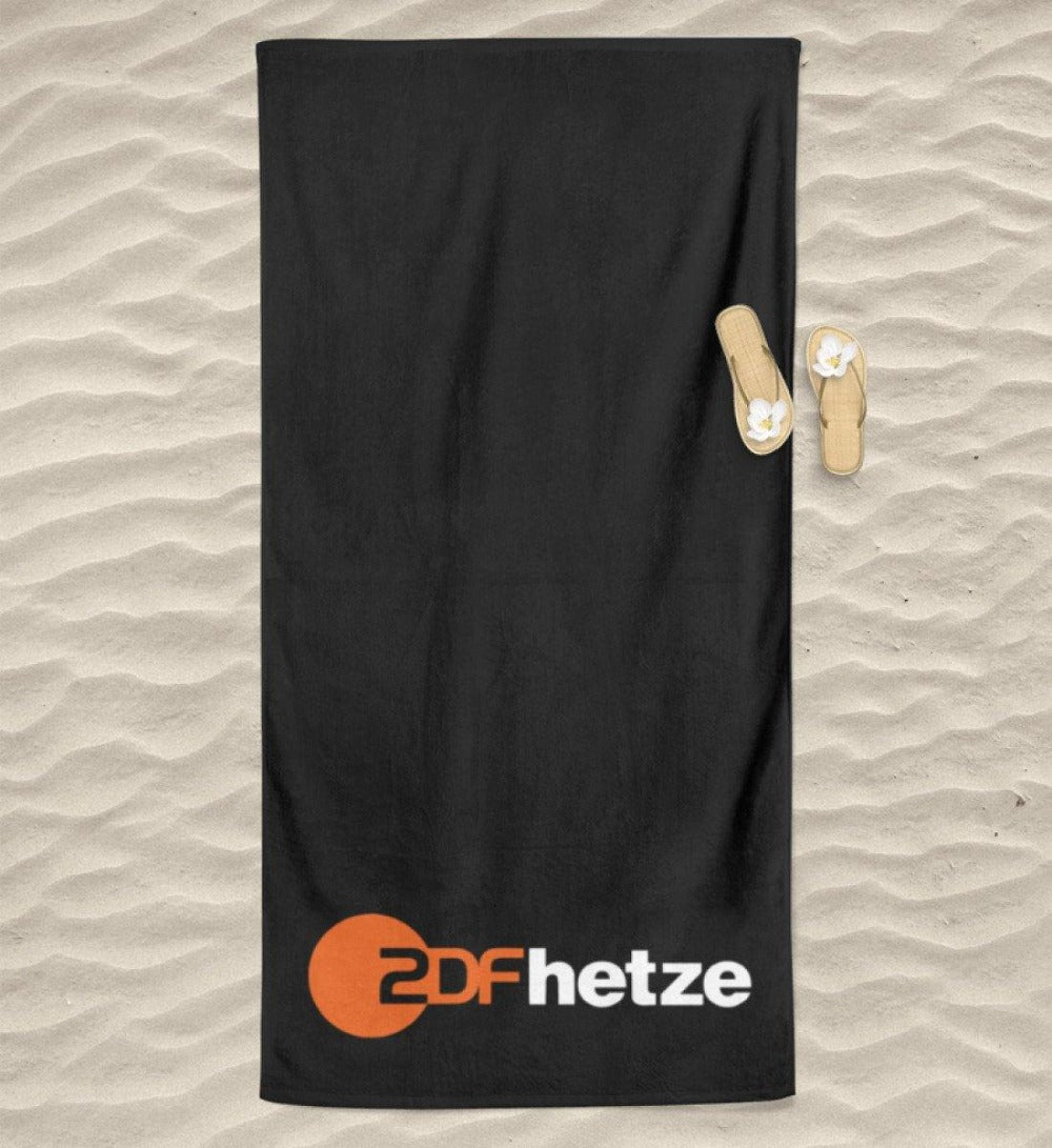 ADBUSTING & GUERILLA BEACH TOWEL / STRANDTUCH • ZDF HETZE-HARLEKINSHOP