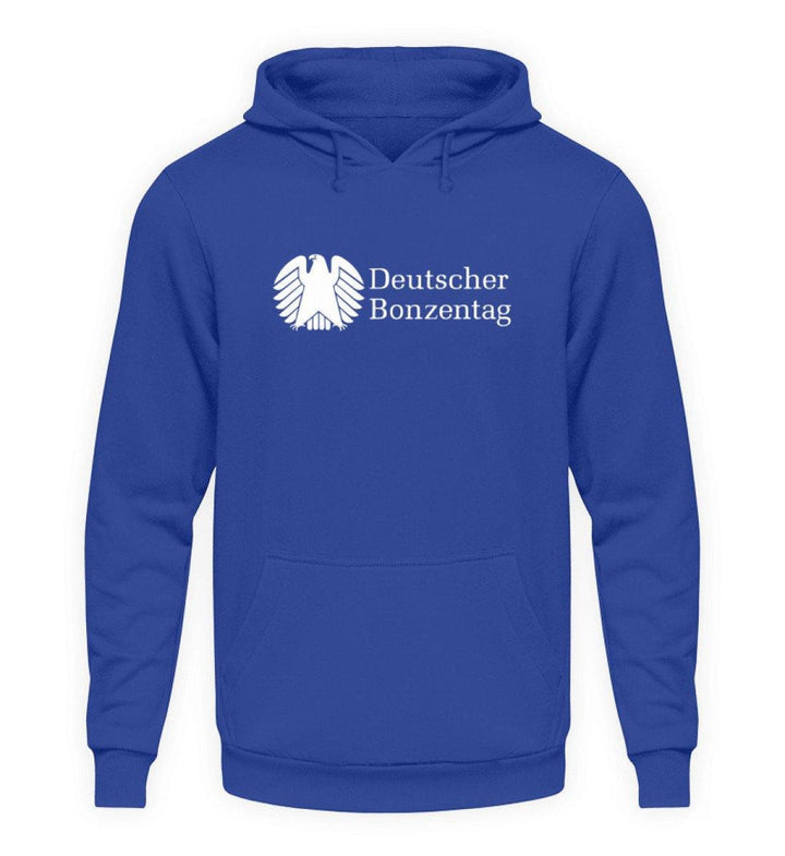 ADBUSTING & GUERILLA HOODIE BUBEN • DEUTSCHER BONZENTAG - DUNKEL-HARLEKINSHOP
