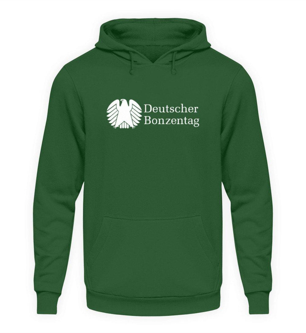 ADBUSTING & GUERILLA HOODIE BUBEN • DEUTSCHER BONZENTAG - DUNKEL-HARLEKINSHOP