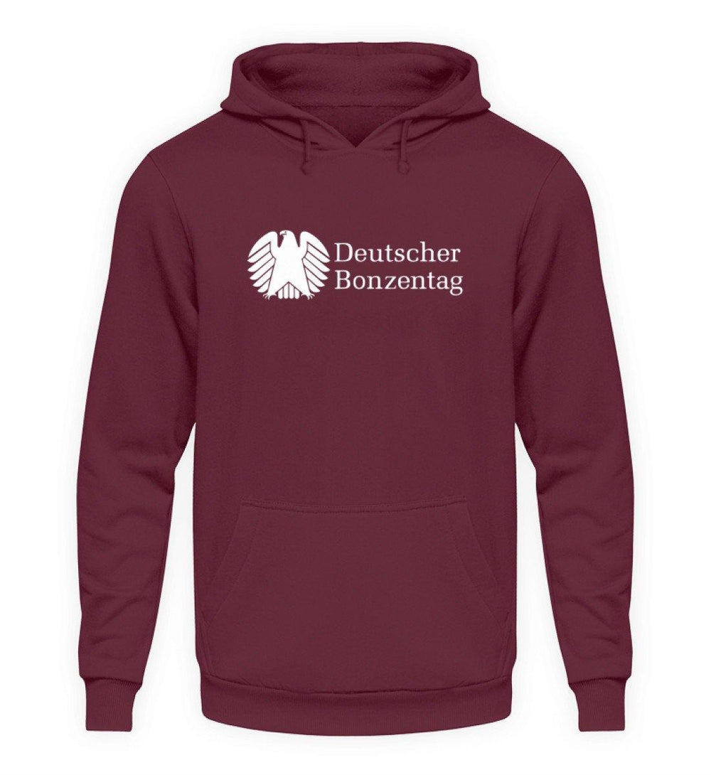 ADBUSTING & GUERILLA HOODIE BUBEN • DEUTSCHER BONZENTAG - DUNKEL-HARLEKINSHOP