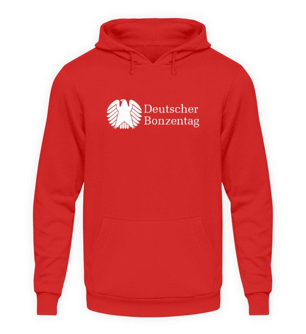 ADBUSTING & GUERILLA HOODIE BUBEN • DEUTSCHER BONZENTAG - DUNKEL-HARLEKINSHOP