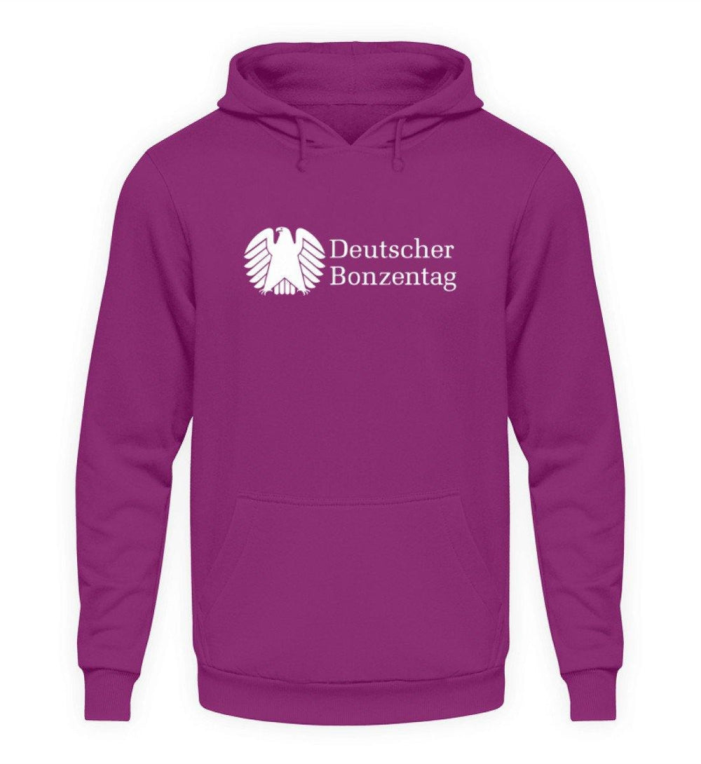 ADBUSTING & GUERILLA HOODIE BUBEN • DEUTSCHER BONZENTAG - DUNKEL-HARLEKINSHOP
