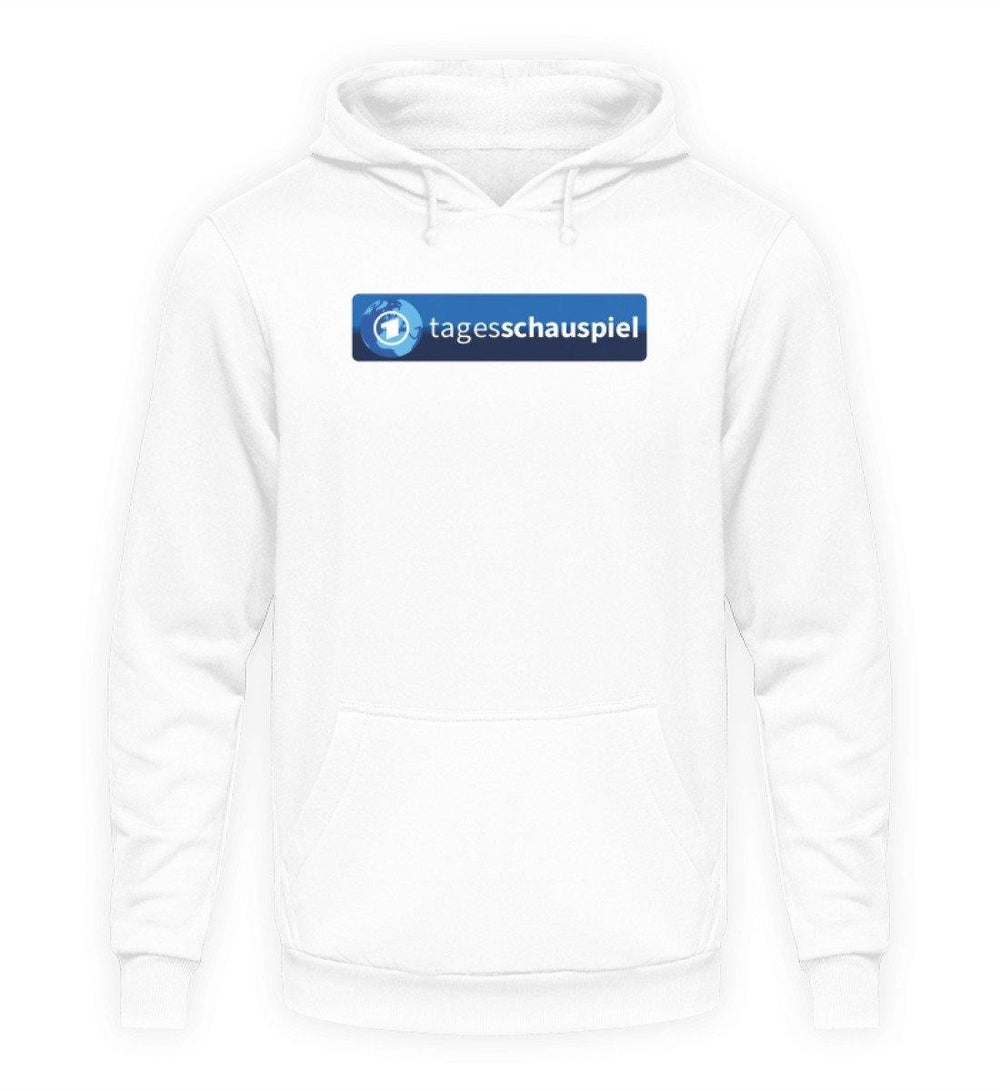 ADBUSTING & GUERILLA HOODIE MÄDELS • TAGESSCHAUSPIEL LOGO-HARLEKINSHOP