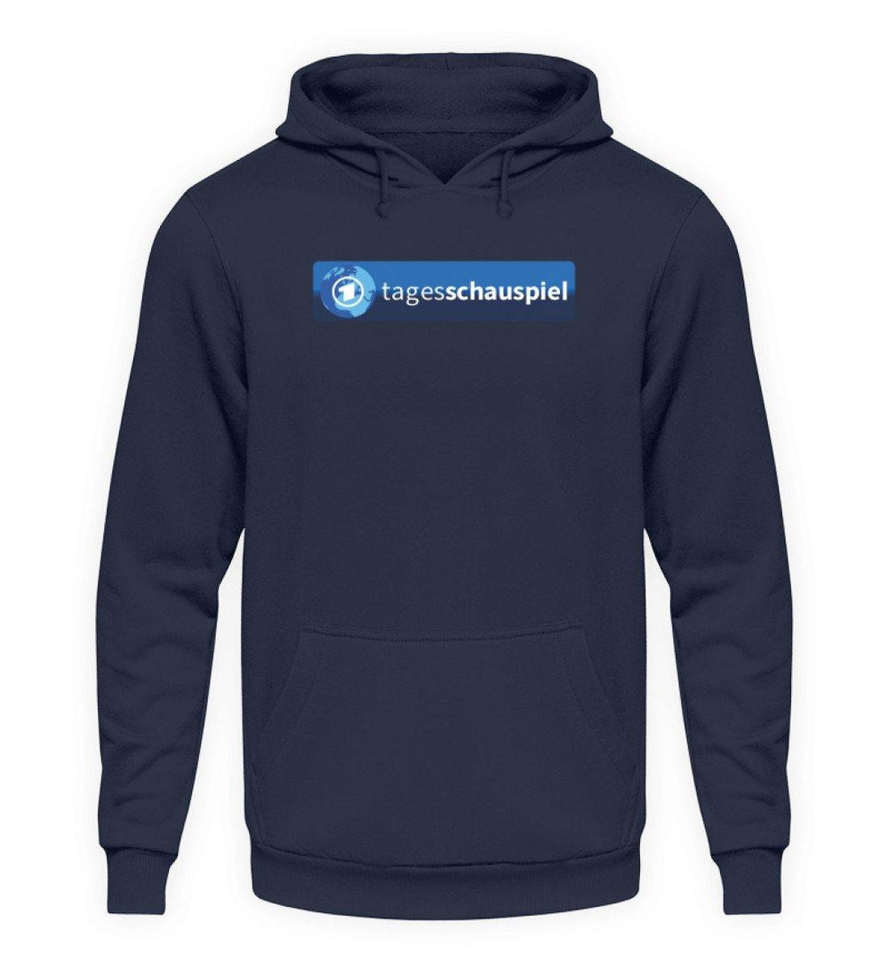 ADBUSTING & GUERILLA HOODIE MÄDELS • TAGESSCHAUSPIEL LOGO-HARLEKINSHOP