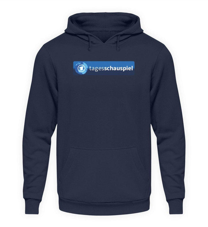 ADBUSTING & GUERILLA HOODIE MÄDELS • TAGESSCHAUSPIEL LOGO-HARLEKINSHOP