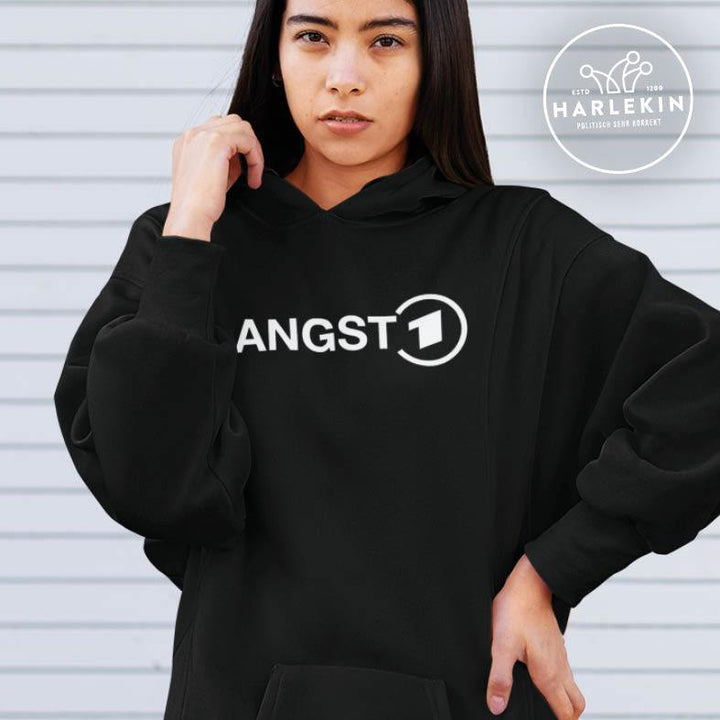 ADBUSTING & GUERILLA HOODIEKLEID MÄDELS • ARD ANGST-HARLEKINSHOP