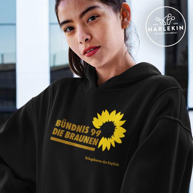 ADBUSTING & GUERILLA HOODIEKLEID MÄDELS • DIE BRAUNEN KRIEGSHUREN-HARLEKINSHOP