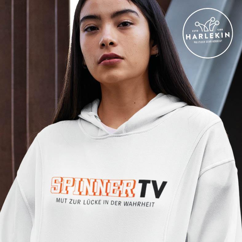 ADBUSTING & GUERILLA HOODIEKLEID MÄDELS • SPINNER TV - HELL-HARLEKINSHOP