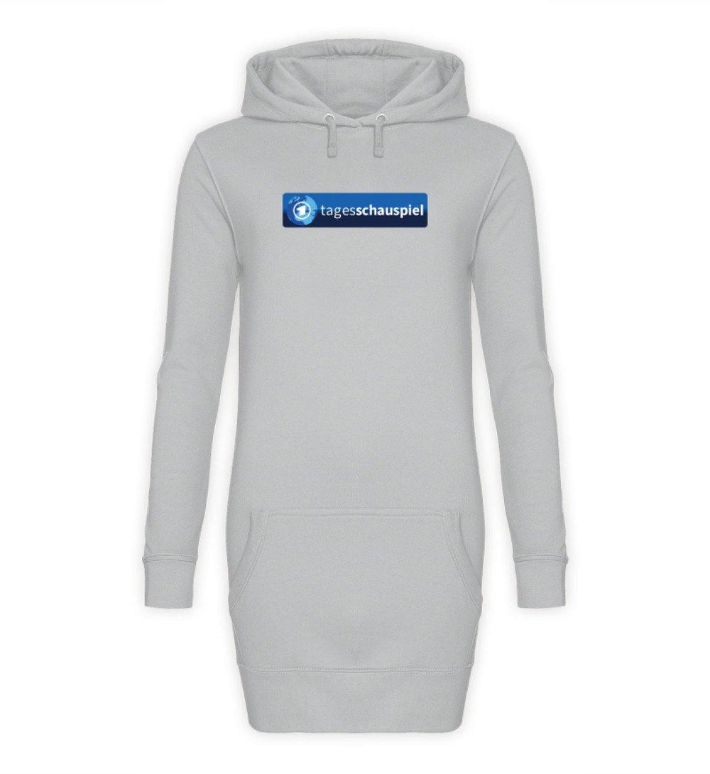 ADBUSTING & GUERILLA HOODIEKLEID MÄDELS • TAGESSCHAUSPIEL LOGO-HARLEKINSHOP