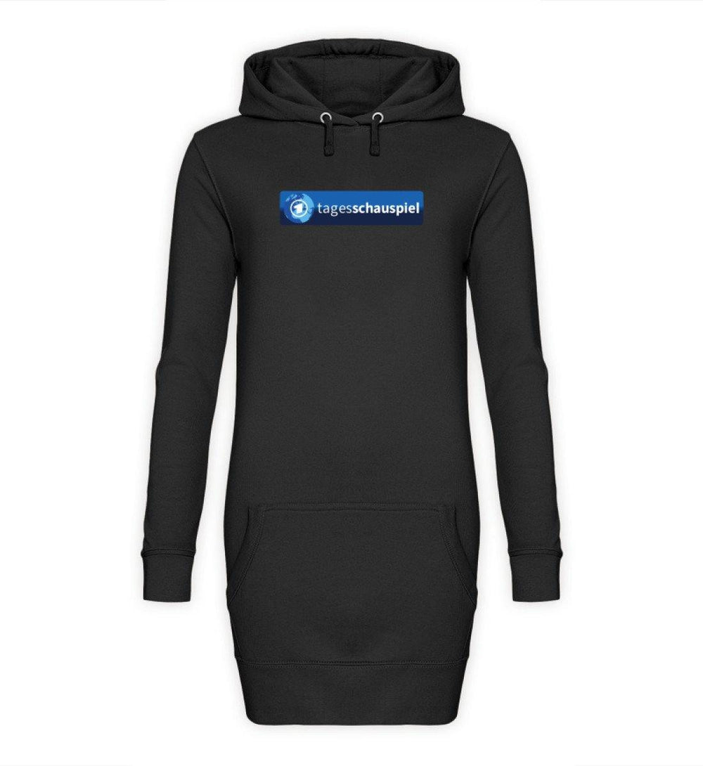 ADBUSTING & GUERILLA HOODIEKLEID MÄDELS • TAGESSCHAUSPIEL LOGO-HARLEKINSHOP