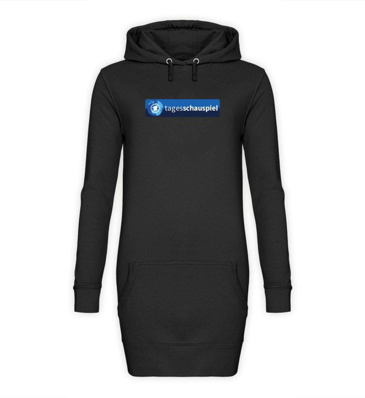 ADBUSTING & GUERILLA HOODIEKLEID MÄDELS • TAGESSCHAUSPIEL LOGO-HARLEKINSHOP