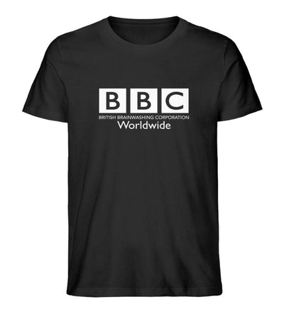 ADBUSTING & GUERILLA ORGANIC SHIRT BUBEN • BBC BRAINFUCK-HARLEKINSHOP