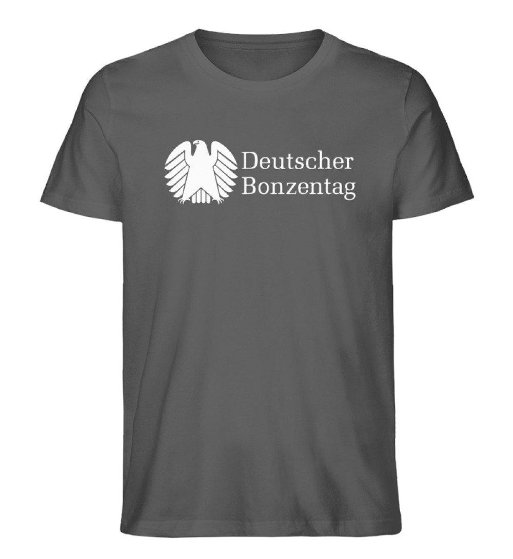 ADBUSTING & GUERILLA ORGANIC SHIRT BUBEN • DEUTSCHER BONZENTAG - DUNKEL-HARLEKINSHOP