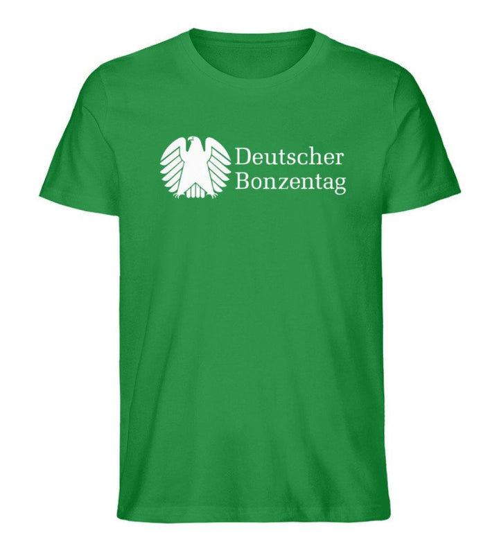 ADBUSTING & GUERILLA ORGANIC SHIRT BUBEN • DEUTSCHER BONZENTAG - DUNKEL-HARLEKINSHOP