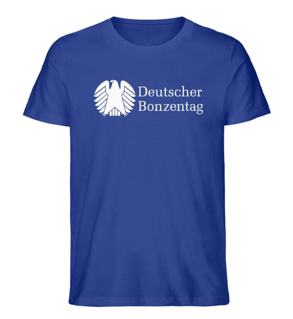 ADBUSTING & GUERILLA ORGANIC SHIRT BUBEN • DEUTSCHER BONZENTAG - DUNKEL-HARLEKINSHOP