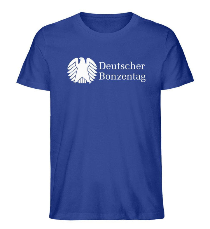ADBUSTING & GUERILLA ORGANIC SHIRT BUBEN • DEUTSCHER BONZENTAG - DUNKEL-HARLEKINSHOP