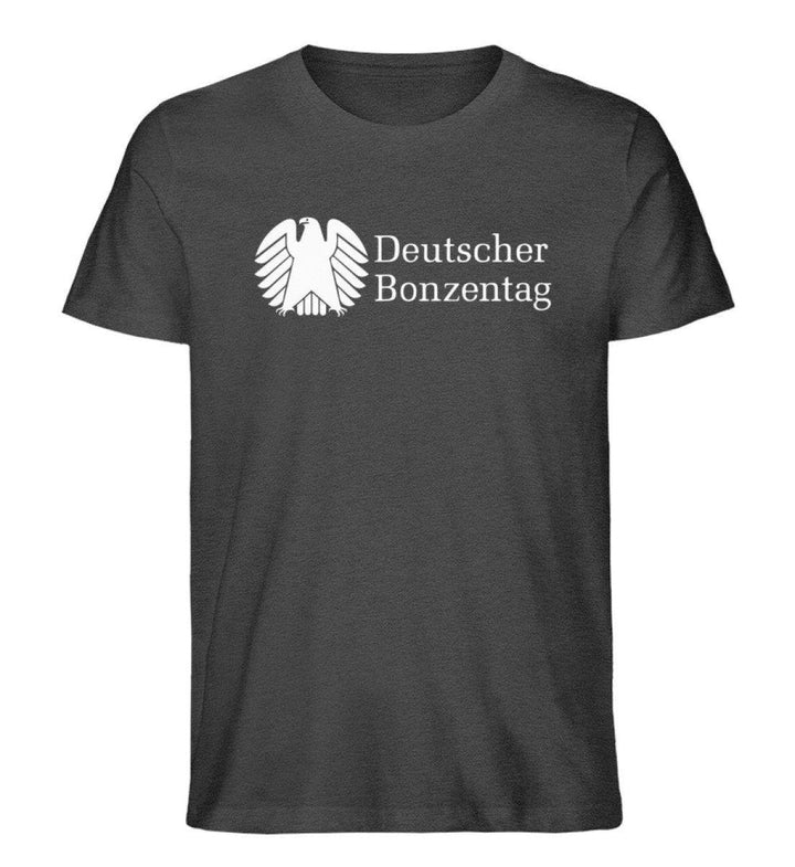 ADBUSTING & GUERILLA ORGANIC SHIRT BUBEN • DEUTSCHER BONZENTAG - DUNKEL-HARLEKINSHOP