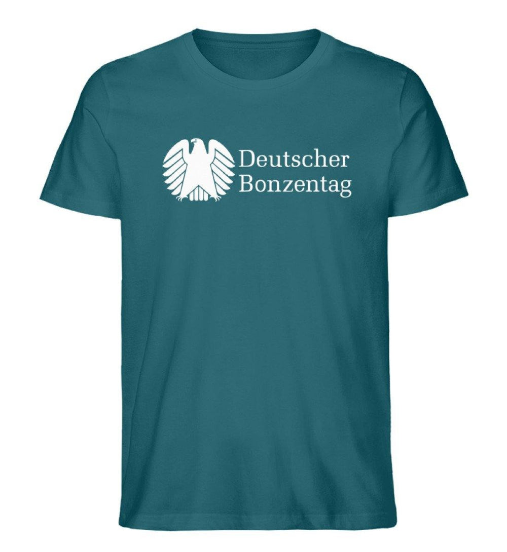 ADBUSTING & GUERILLA ORGANIC SHIRT BUBEN • DEUTSCHER BONZENTAG - DUNKEL-HARLEKINSHOP