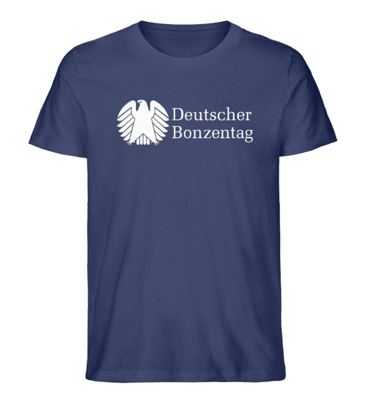 ADBUSTING & GUERILLA ORGANIC SHIRT BUBEN • DEUTSCHER BONZENTAG - DUNKEL-HARLEKINSHOP