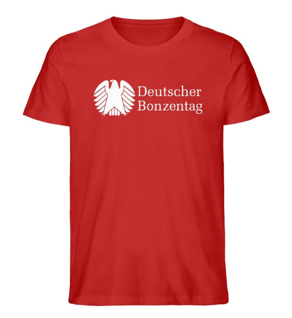 ADBUSTING & GUERILLA ORGANIC SHIRT BUBEN • DEUTSCHER BONZENTAG - DUNKEL-HARLEKINSHOP