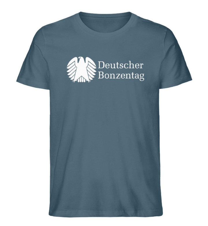 ADBUSTING & GUERILLA ORGANIC SHIRT BUBEN • DEUTSCHER BONZENTAG - DUNKEL-HARLEKINSHOP