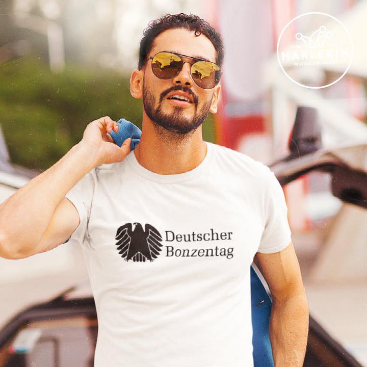 ADBUSTING & GUERILLA ORGANIC SHIRT BUBEN • DEUTSCHER BONZENTAG - HELL-HARLEKINSHOP