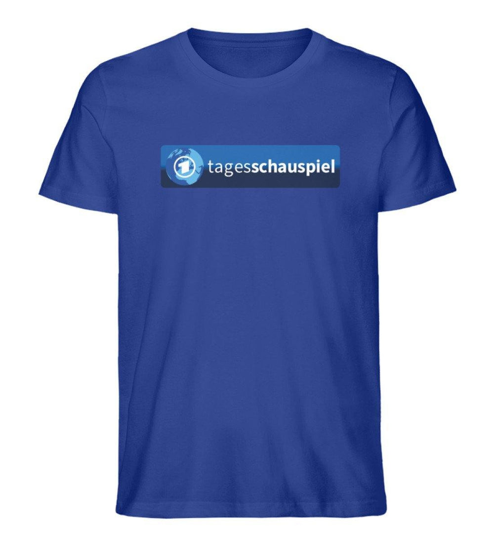 ADBUSTING & GUERILLA ORGANIC SHIRT BUBEN • TAGESSCHAUSPIEL LOGO-HARLEKINSHOP