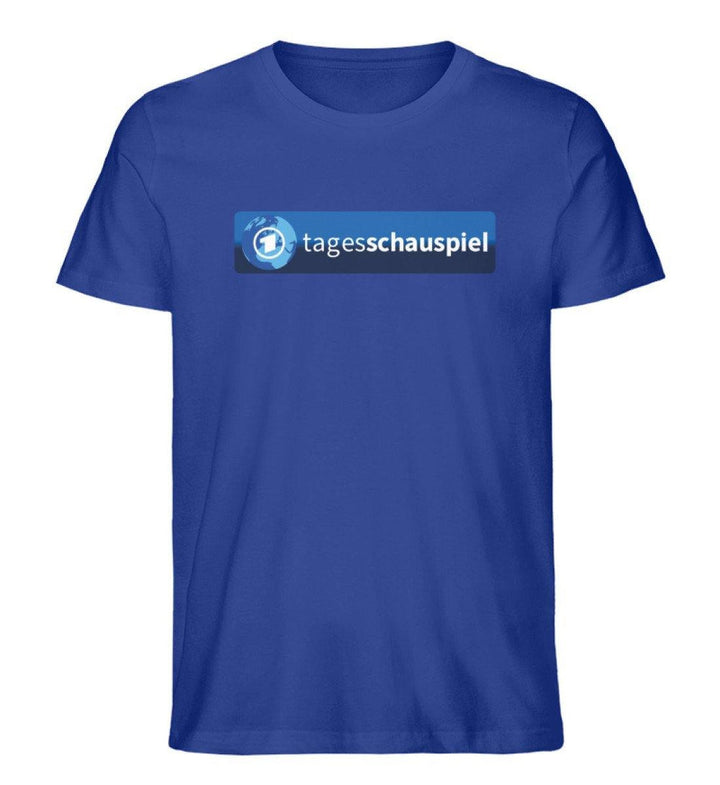 ADBUSTING & GUERILLA ORGANIC SHIRT BUBEN • TAGESSCHAUSPIEL LOGO-HARLEKINSHOP