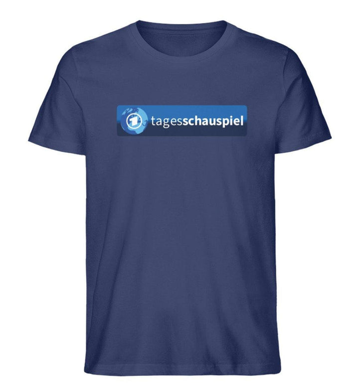 ADBUSTING & GUERILLA ORGANIC SHIRT BUBEN • TAGESSCHAUSPIEL LOGO-HARLEKINSHOP