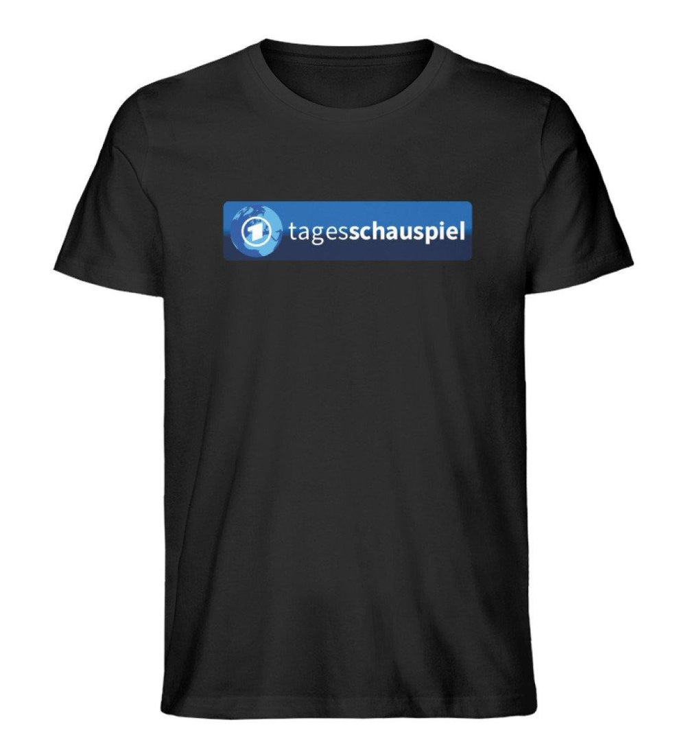 ADBUSTING & GUERILLA ORGANIC SHIRT BUBEN • TAGESSCHAUSPIEL LOGO-HARLEKINSHOP