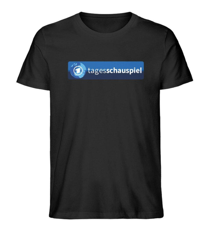 ADBUSTING & GUERILLA ORGANIC SHIRT BUBEN • TAGESSCHAUSPIEL LOGO-HARLEKINSHOP