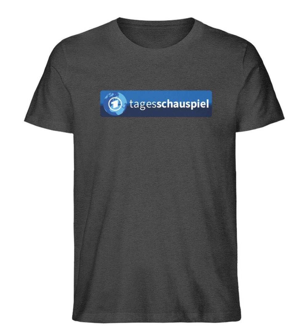ADBUSTING & GUERILLA ORGANIC SHIRT BUBEN • TAGESSCHAUSPIEL LOGO-HARLEKINSHOP