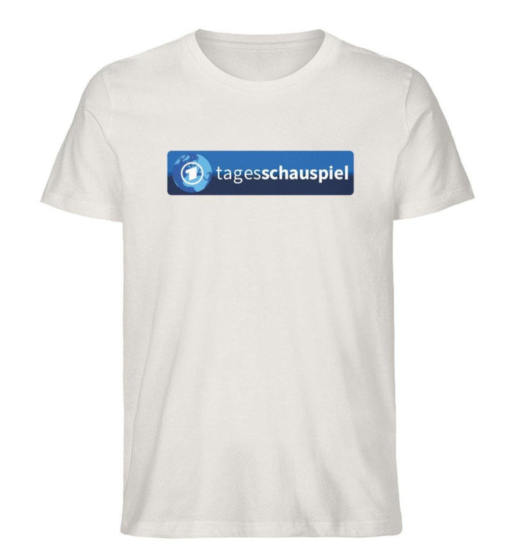 ADBUSTING & GUERILLA ORGANIC SHIRT BUBEN • TAGESSCHAUSPIEL LOGO-HARLEKINSHOP